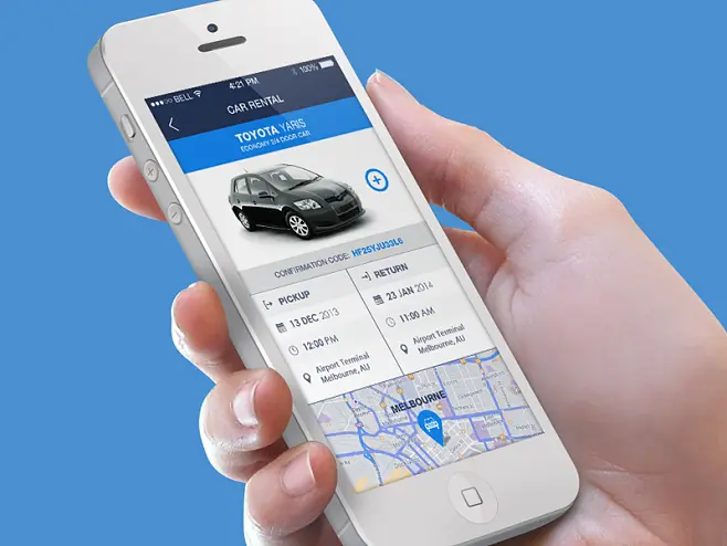 What’s the usage of BLE Beacon in car rental?