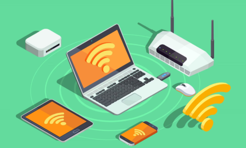 The 2.4GHz of Bluetooth and Wi-Fi