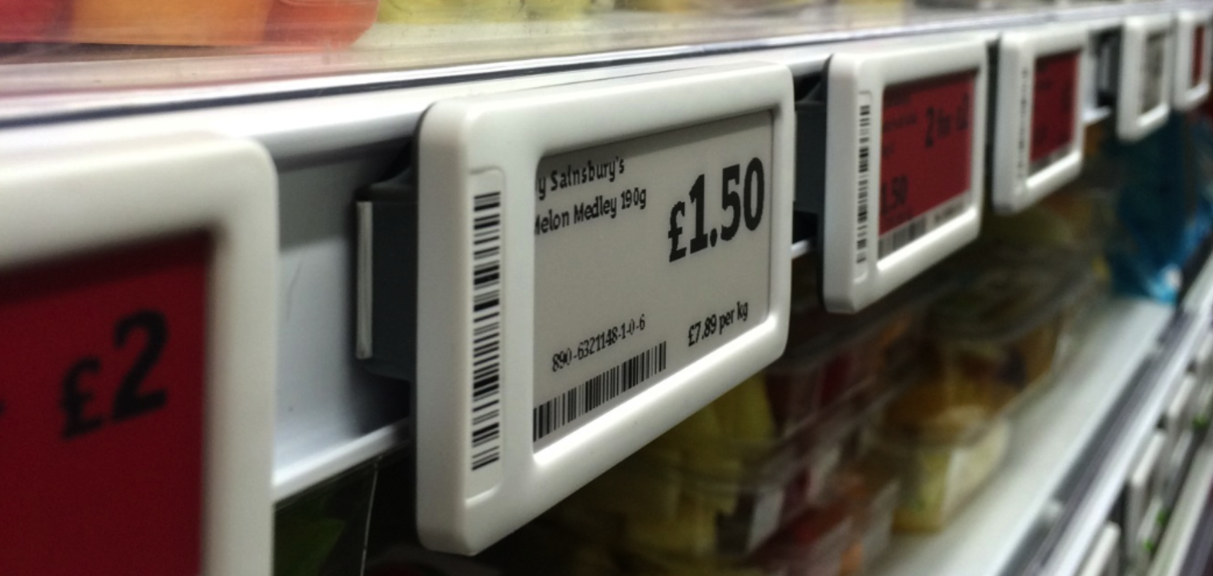 How do electronic shelf labels works?